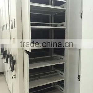 2017 Office Large Capacity Closed High Density Steel Mobile File Storage Cabinet for Box Files/mobile Shelving thumbnail-1