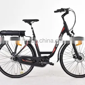 700C City Electric Bicycle With Shimano Max Mid Motor thumbnail-1