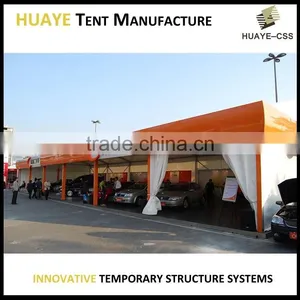 5x5m Rain Proof Aluminum Car Shelter for Sale thumbnail-3