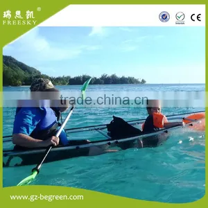 New Design 2 Seat Touring Banana Transparent Boats Ships for Sale thumbnail-5