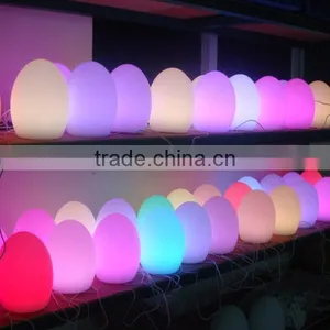 Egg Shape Rechargeable Battery LED Table Lamp thumbnail-5