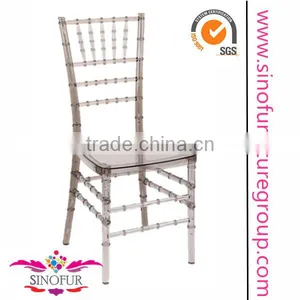 Crystal Smoke Chocalate Polycarbonate Chiavari Chair thumbnail-1