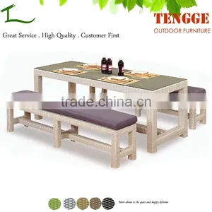 YH-8047 Outdoor Furniture Rattan Bar Table and Chairs thumbnail-1