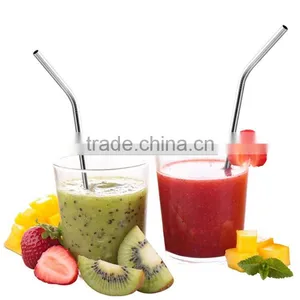 Eco-friendly Reusable Cold Drinking Straws / Stainless Steel Drinking Straws thumbnail-2