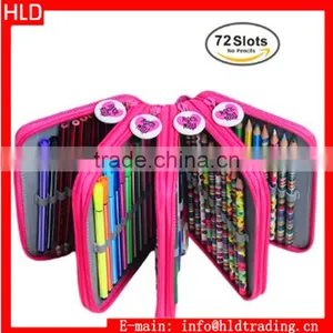 72 Pencil Holder Colored Pencils Case, Large Capacity Multi-layer Pencil Bag Pouch thumbnail-1