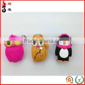 Fingernail Clippers/scissors/cutters With Cute Cartoon Designs Silicone Cover thumbnail-1