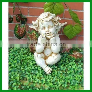 FO-6313 Polyresin Angel Garden Statue thumbnail-1
