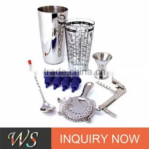 2017 Famous High Quality and Popular Cocktail Shaker Set thumbnail-1