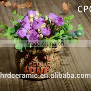 Outdoor and Indoor Pots Wholesale Cement Decorative Plant Pots thumbnail-6