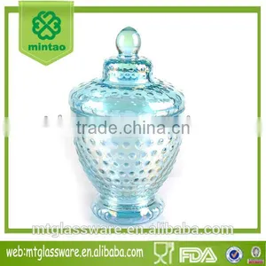 Unique Fashion Glass Candy Fruit Juice Jars Candle Jars and Lids thumbnail-1