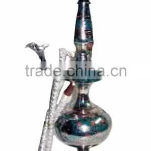 Nickel Plated Full Brass Hookah for Sale thumbnail-1