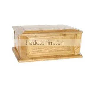 Cheap Wooden Cremation Urn Funeral Product in Funeral Supplier thumbnail-1