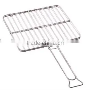 Bbq Tool Wooden Handle Bbq Grid thumbnail-1
