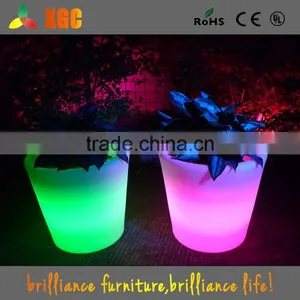 Decorative Indoor Flower Pots Colored Led GD101 thumbnail-5