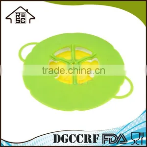 Hotsale FDA Grade Silicone Pot Cover Spill Stopper Lid Silicone Pot Cover Lid thumbnail-6
