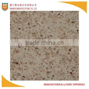 Artificial Quartz Stone With Red Spot Slab for Sale thumbnail-1