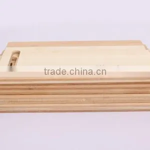 Bamboo Wooden Thick Chopping Board Cutting Board Kitchen With Handle thumbnail-2