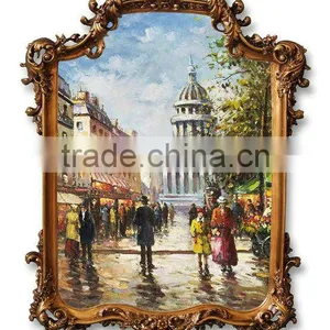 FA-250G-01 Antique Frame Hand-painted Oil Paintings for Decor thumbnail-6