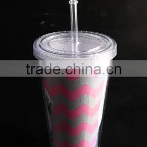 Innovative Corporate Gifts 16oz Glitter Acrylic Tumblers for Sale thumbnail-1