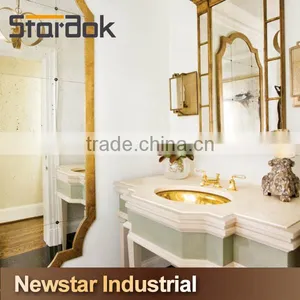 Star.aok Elegant And Fashion Widespread 3 Holes Bathroom Sink Faucet thumbnail-2