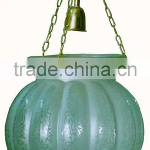 Antique Metal Hanging Indian Lanterns-A thumbnail-1