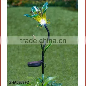Led Garden Light Solar Garden Lantern Stainless Steel Solar Light thumbnail-1