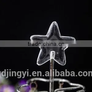 Acrylic Pearls & Metal Lighted Hanging Display Rack/shelf for Table Decoration thumbnail-3