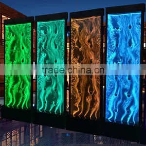 Home LED Swirl Acrylic Water Bubble Panel thumbnail-1