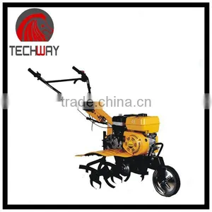 Best 6.5HP Gasoline Hand Tiller Chain Driving Agriculture Cultivator thumbnail-1