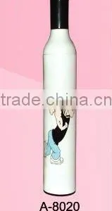 White Color Popeye Design Wine Bottle Umbrella thumbnail-1