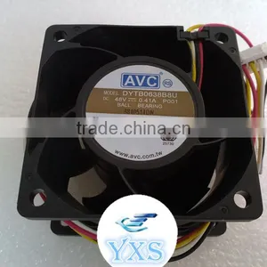 Taiwan 6038 6 cm Industrial Equipment 48 v 0.41A DYTB0638B8U Double Ball thumbnail-1