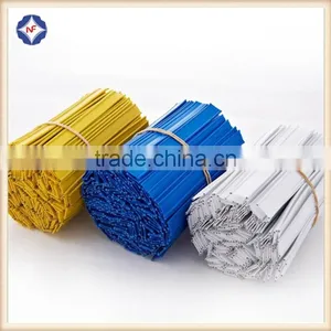Colorful Bread Bags Packaging Double Wire Plastic Clip Band thumbnail-3