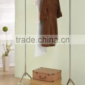 Heavy Duty Mobile Folding Metal Commercial Garment Rack thumbnail-3