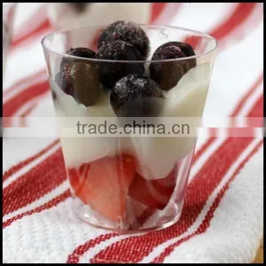 1.5oz SHOT CUPS Small Plastic Clear Party Wedding Jelly Dessert Glasses Cups,custom High Grade Disposable Plastic Wine Cup thumbnail-1