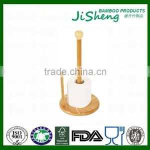 High Quality Modern Style Bamboo Paper Towel Holder/kitchen Paper Towel Holder thumbnail-1