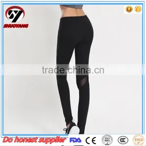 Factory Wholesale Custom Design Mesh Yoga Pants Women's Sportswear Yoga Wear thumbnail-5