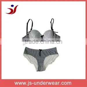 From Vast Oem Experience Print Lace Bra Set thumbnail-1