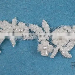 Chinese Factory Directly Selling Embroidery Lace Trim for Bridal With Bottom Price thumbnail-2