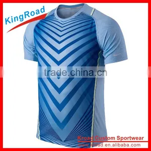 K-Road Custom Running Shirts for Men, Sublimation Printing Short Sleeves Dry Fit Shirts thumbnail-1