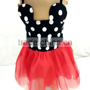 2017 New Model Girl Dress Kids Dress Frock Design for Baby Girl Little Girls Party Dot Dresses thumbnail-3