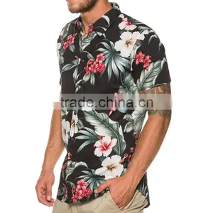 Custom Printed Hawaiian Shirt, Hawaiian Aloha Shirt Wholesale thumbnail-3