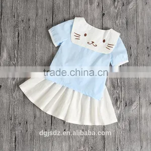 2017 New Arrival Children Home Wear Clothes Mini Wear Baby Girls Sets thumbnail-2