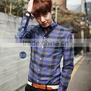 100%cotton Fashion Model Man Casual Shirts thumbnail-1