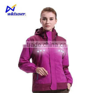 Fashion Waterproof Winter Running Hiking Custom Windbreaker Jacket thumbnail-1