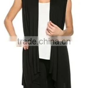 Fashion Plain Women Summer Vest Sleeveless Jacket for Ladies 2017 thumbnail-3