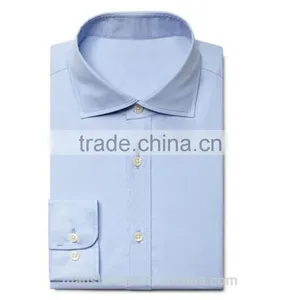Cutaway Collar Dress Men Shirt Cotton Shirt thumbnail-1