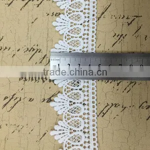 High Quality Water Souble Lace Trim With Cheaper Price thumbnail-5