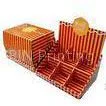 Recyclable OEM B Grade Corrugated Cardboard Display Counter For Watch , PMS And CMYK thumbnail-1