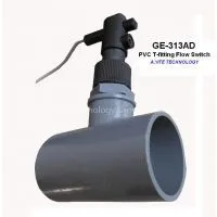 PVC Tee pipe Paddle Flow Switch thumbnail-1