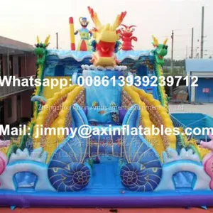 Factory Price 0.55MM PVC Outdoor Inflatable Play Equipments,Giant Children Inflatable Jumping Bouncer For Sale thumbnail-2